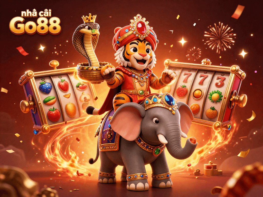 Spin the reels and experience excitement at nhà cái Go88 with vibrant celebratory elements.
