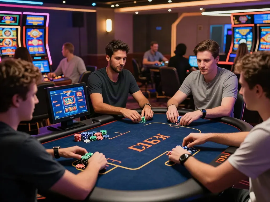 uk online casino not on gamstop players enjoying a vibrant gaming session