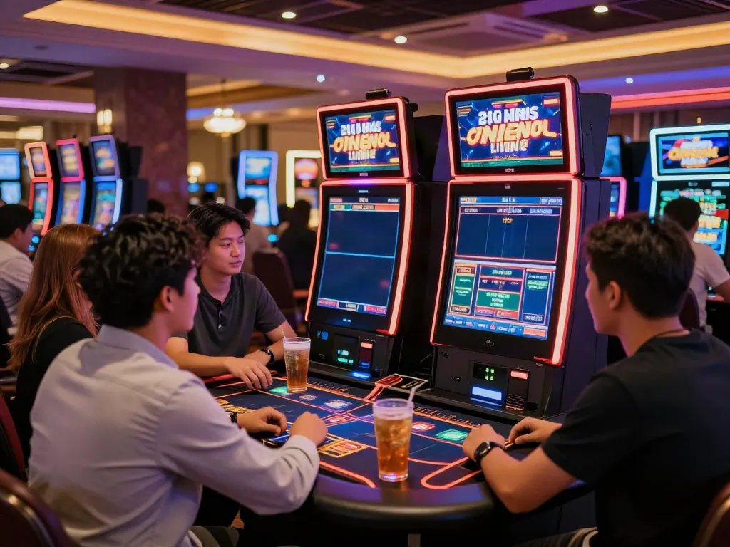 UK online casino not on Gamstop with diverse players enjoying vibrant gaming experience