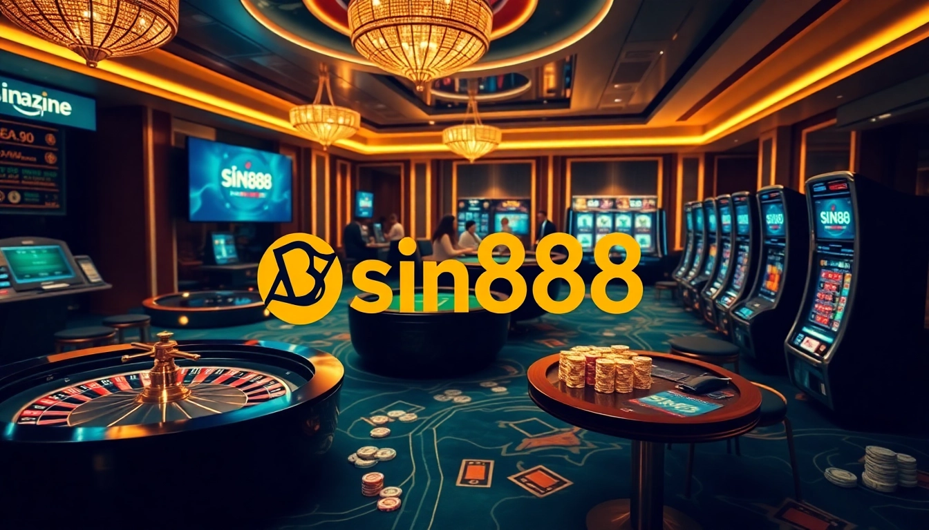 Experience the thrill of gambling at sin88 with modern casino games and exciting betting options.