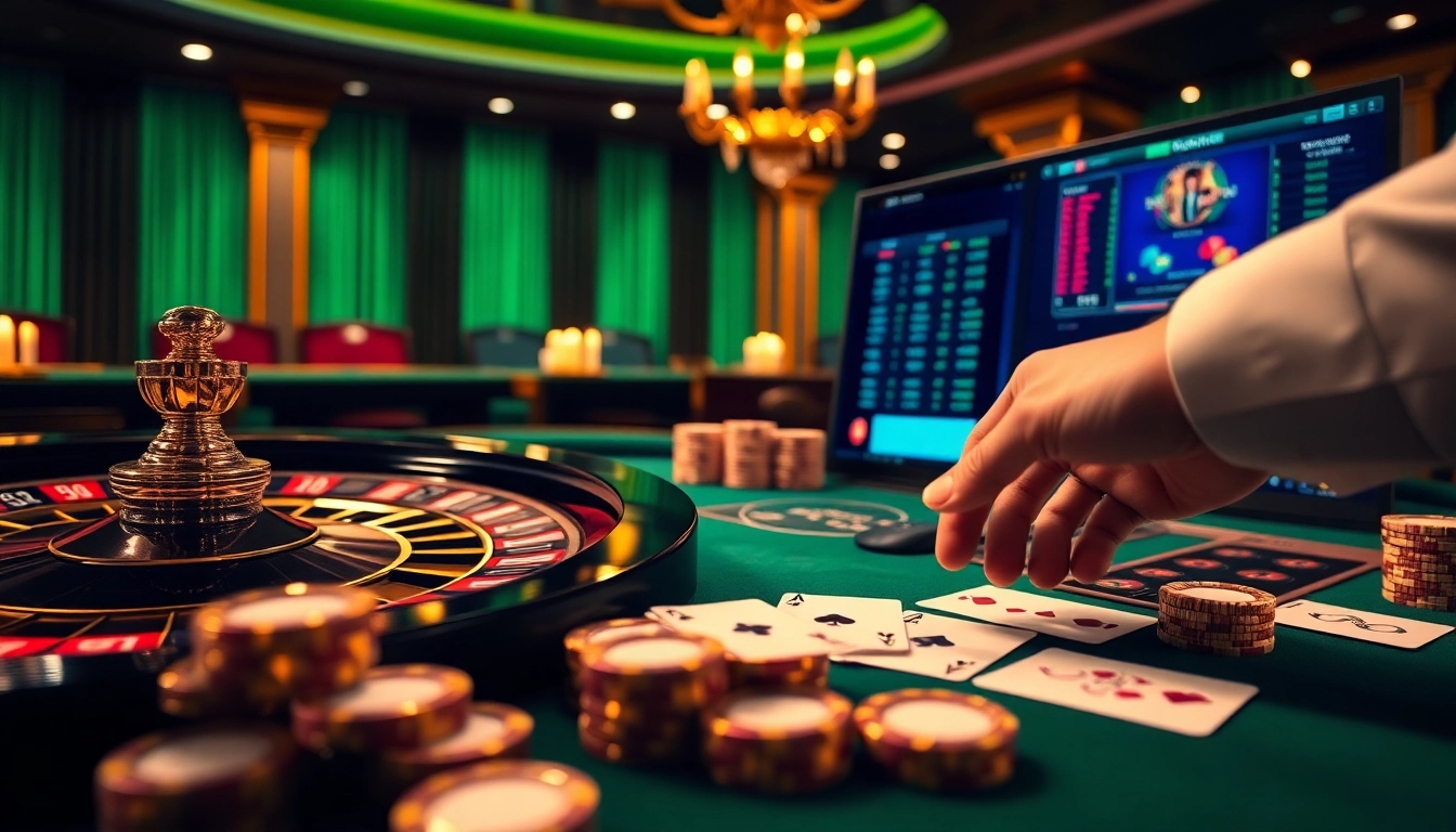 Lode88 gamblers actively placing bets at a stylish online casino interface.
