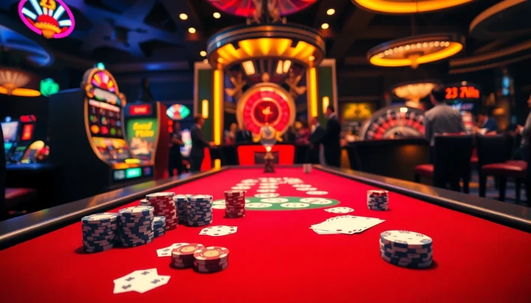 Experienced players enjoying poker at 33Win’s luxurious casino tables.