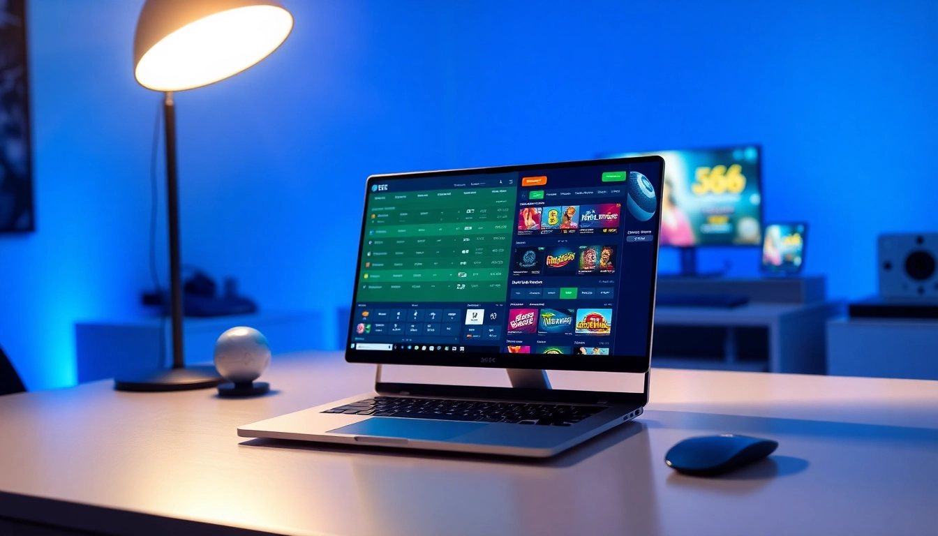 Engaging interface of 566's online betting platform at https://566.jpn.com/ with dynamic gaming atmosphere