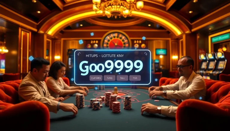 Experience the high-stakes excitement at https://go999.in.net/ with an engaging poker scene and vibrant casino atmosphere.