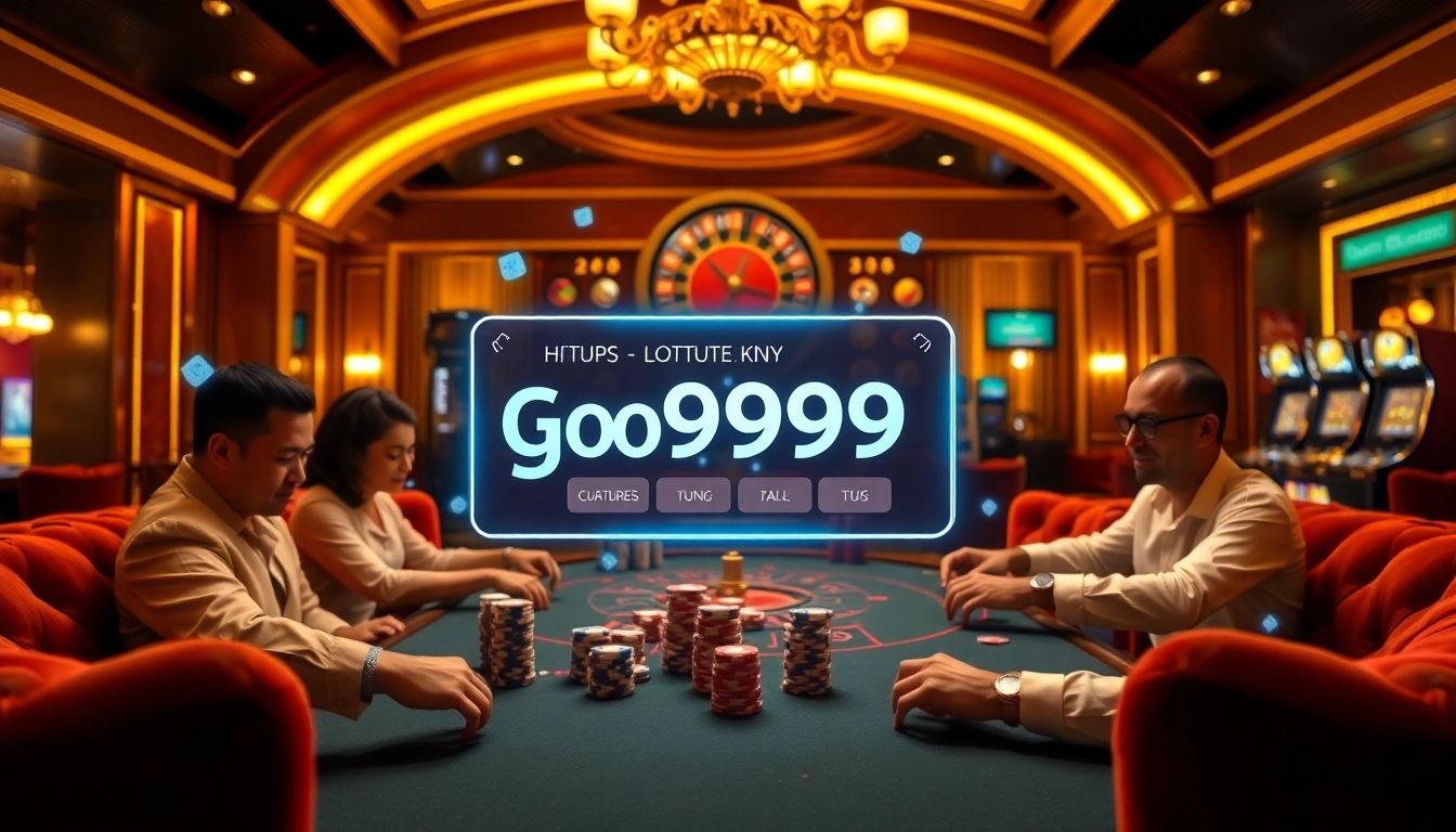 Experience the high-stakes excitement at https://go999.in.net/ with an engaging poker scene and vibrant casino atmosphere.