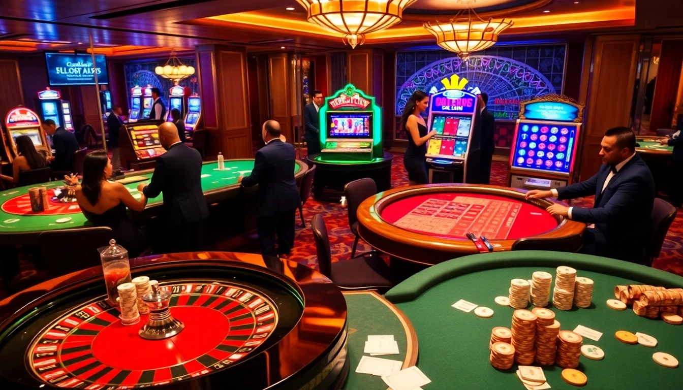 Engaging casino scene featuring roulette and poker strategies at u888.com.