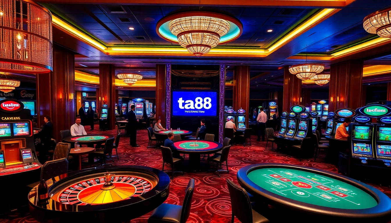 Place your bets at the ta88 casino, where thrilling action meets premium gaming experience.