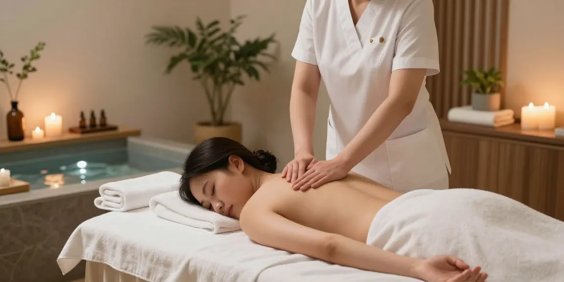 신림동출장안마 professional massage therapy in a tranquil spa environment, enhancing relaxation and wellness.